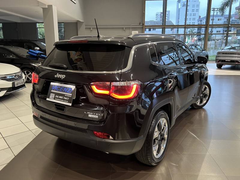 JEEP - COMPASS - 2017/2018 - Preta - R$ 98.900,00